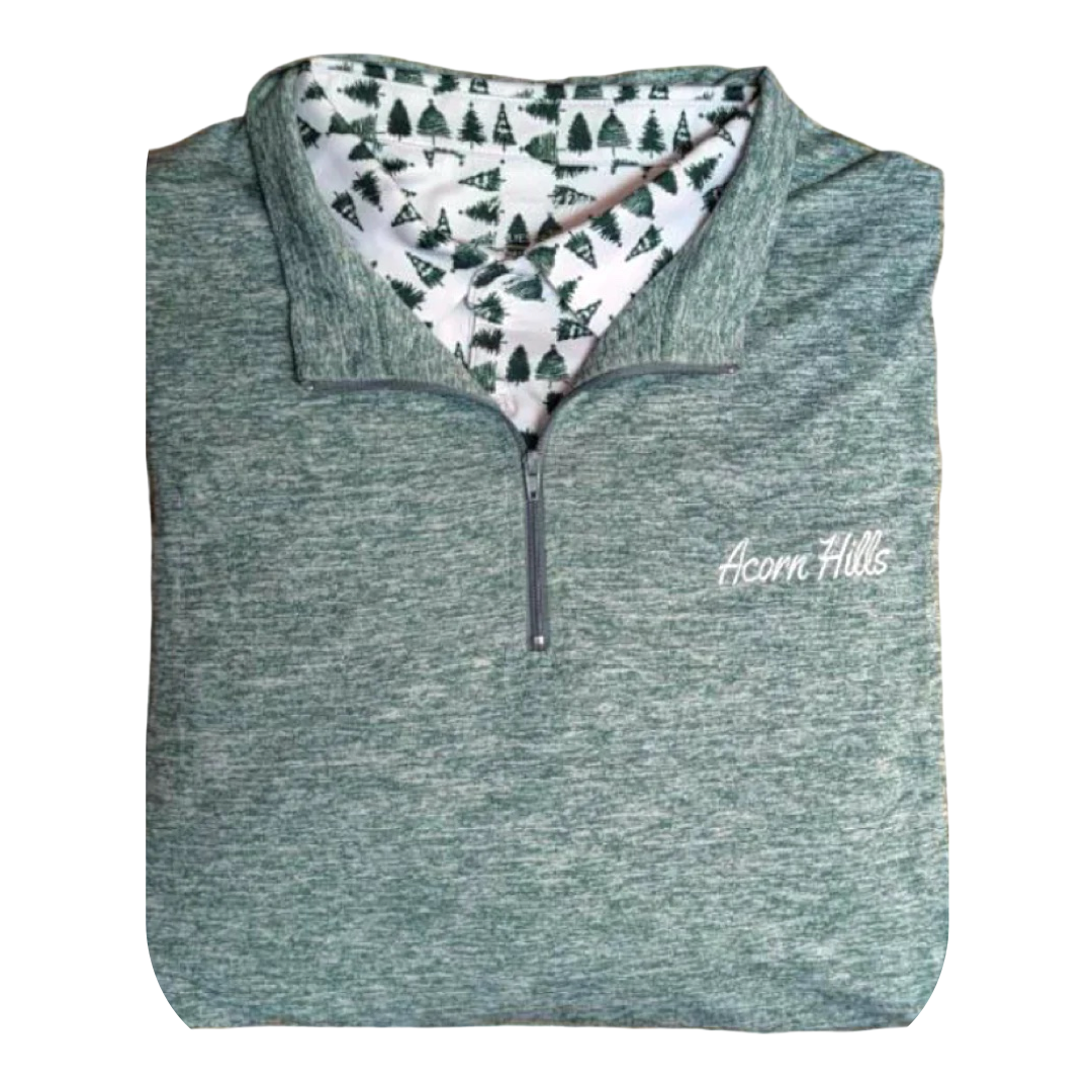 Evergreen Mint Lightweight Quarter-Zip