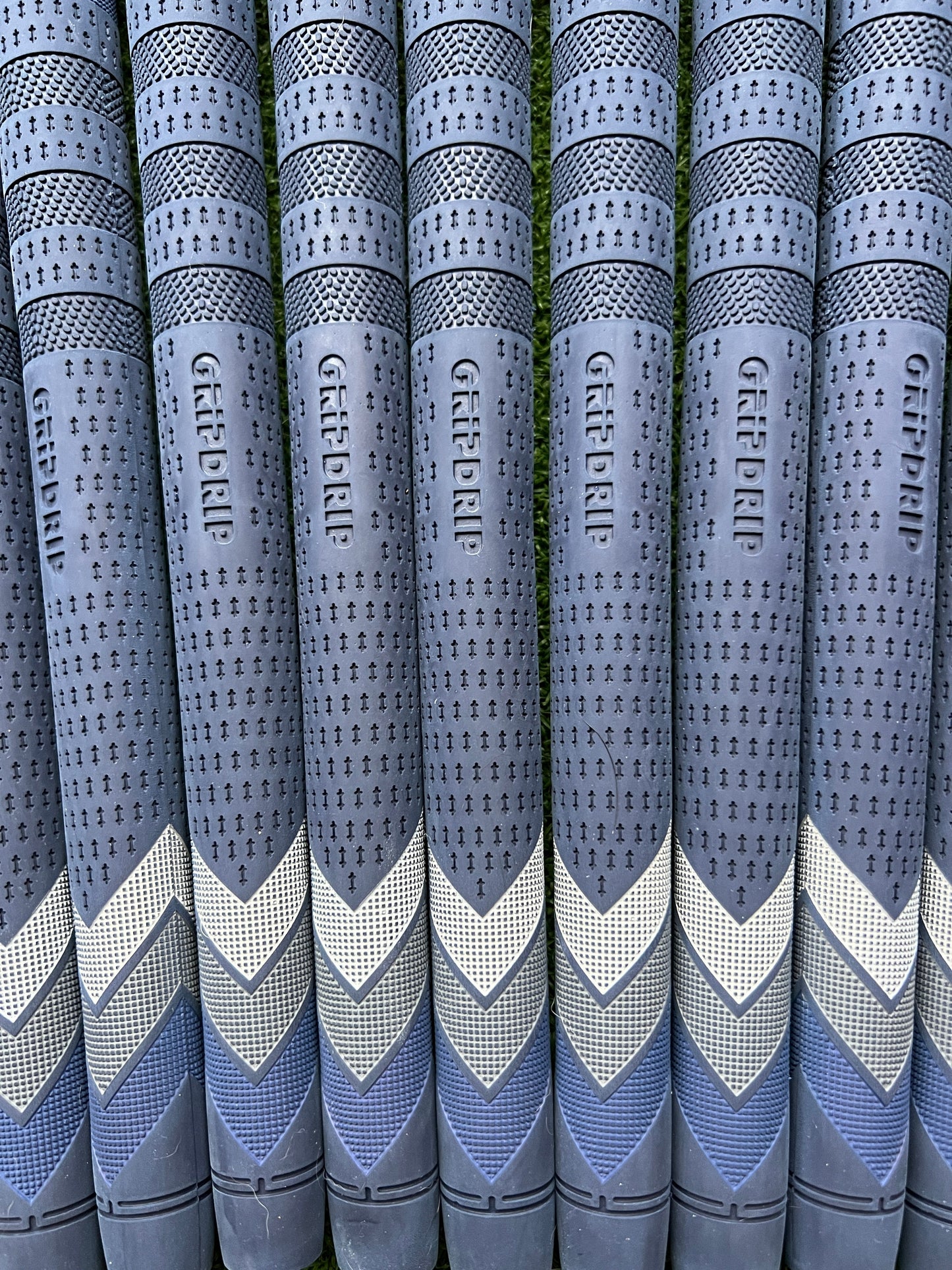 Chevron Swing Grip- Navy, Blue, Light Blue, Grey