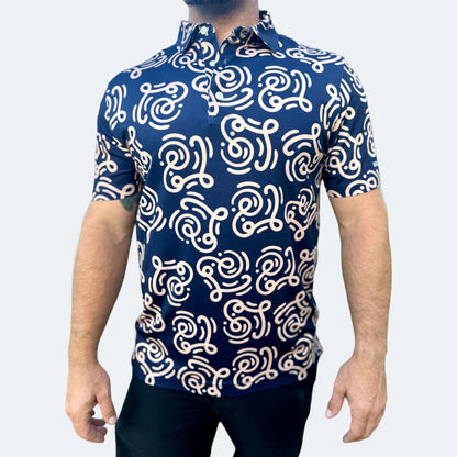 Retro Ripple Polo