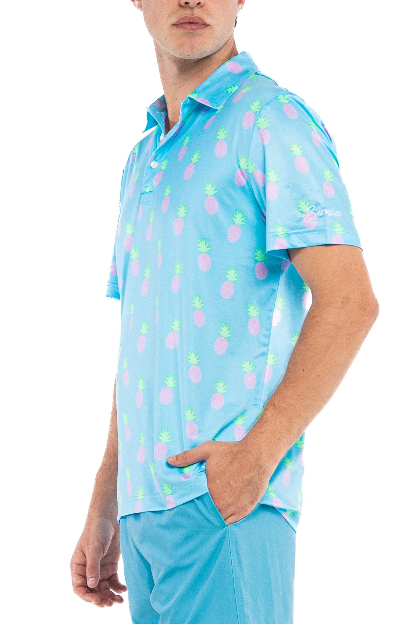 Pineapple Funky Polo