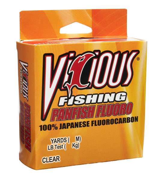 Vicious Panfish 100% Japanese Fluorocarbon - 4 Lb Test