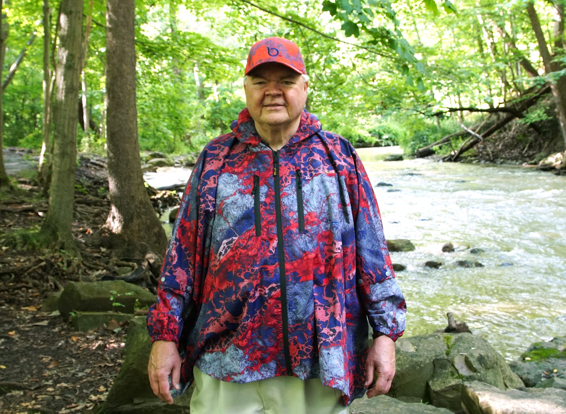 Brella 2015 Red, White and Blue Unisex Rain Jacket - The Brella Nation
