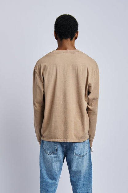 Origins Midweight Relaxed Long Sleeve, Desert Clay by URTHWEAR