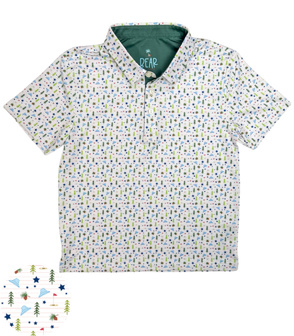 The Putter Boy - Youth and Men's Matching Golf Polo