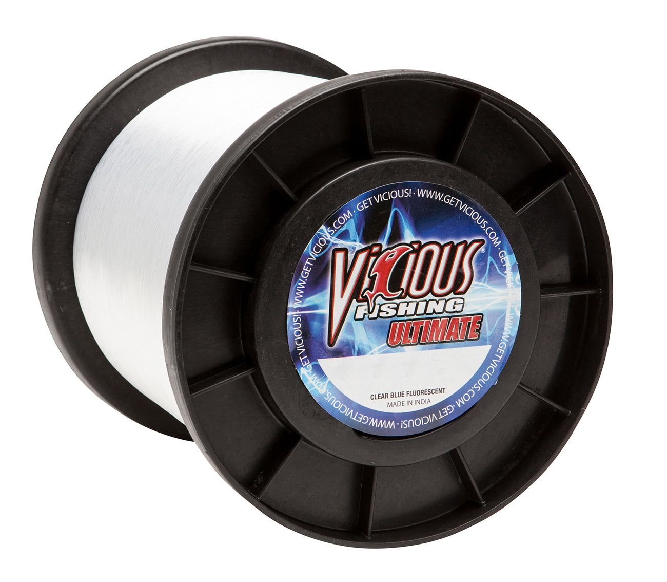 Vicious Ultimate Clear-Blue Fluorescent Mono - 8 Lb Test
