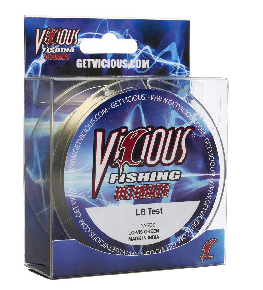 Vicious Ultimate Lo-Vis Green Mono - 6 Lb Test