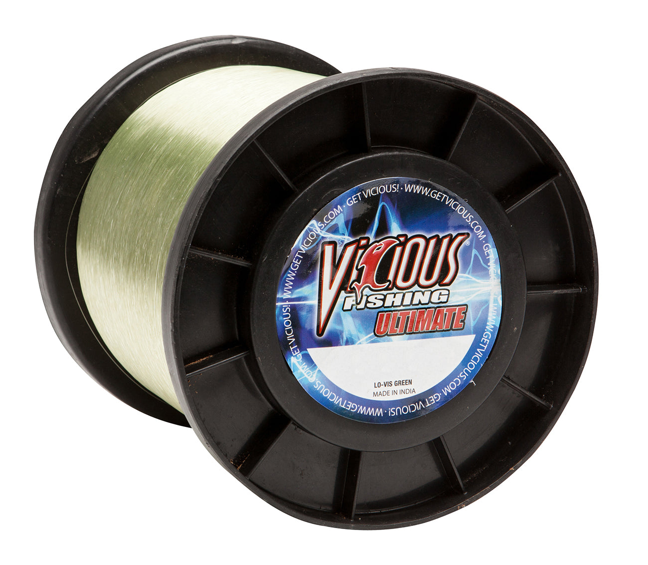 Vicious Ultimate Lo-Vis Green Mono - 6 Lb Test