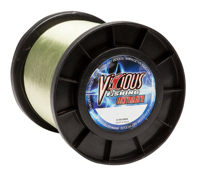 Vicious Ultimate Lo-Vis Green Mono - 6 Lb Test