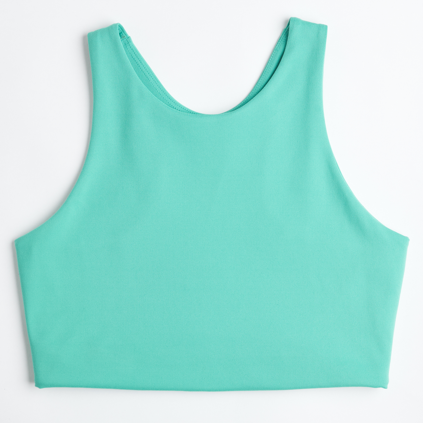Ecomoss High Neck Racerback Bra, Digital Green by URTHWEAR