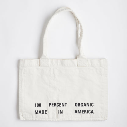 Terra Sol Luna Heavyweight Tote Bag, Oat White by URTHWEAR