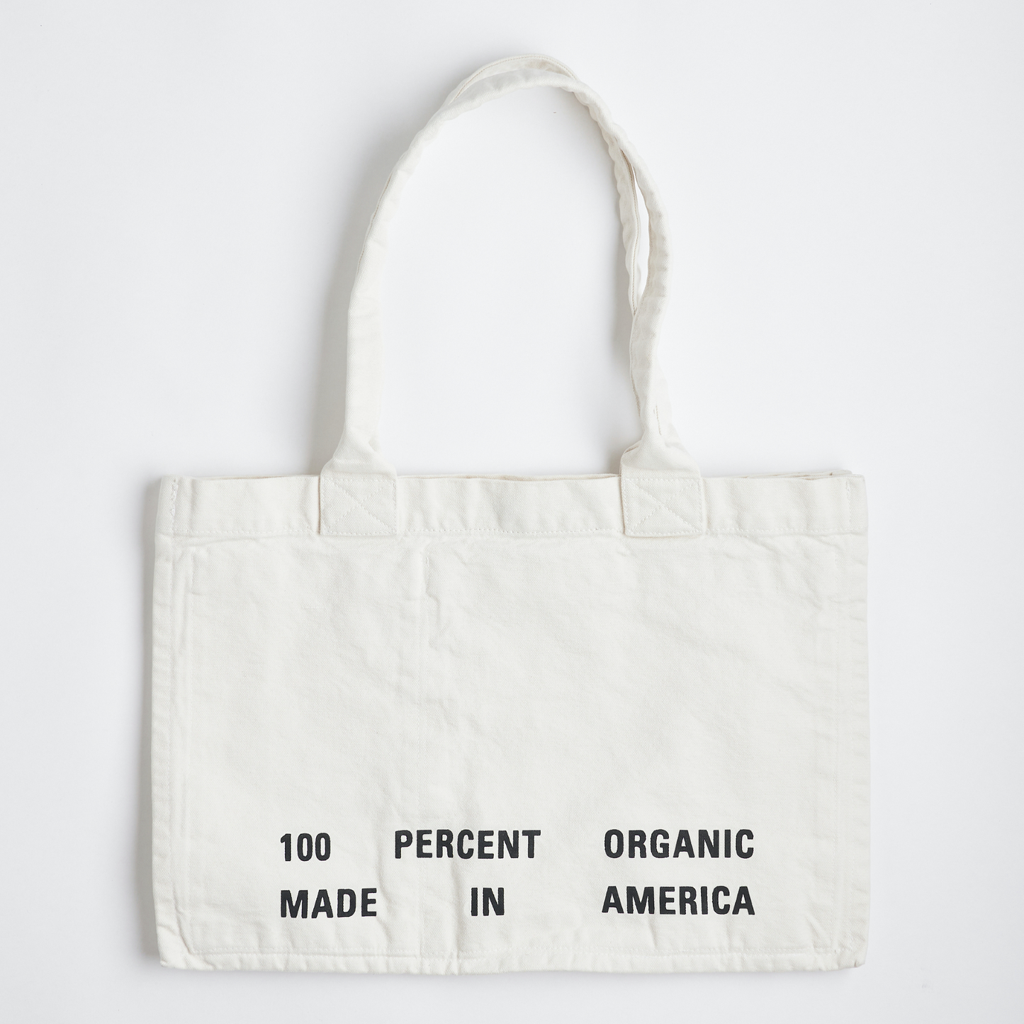 Arch Logo Heavyweight Tote Bag, Oat White by URTHWEAR