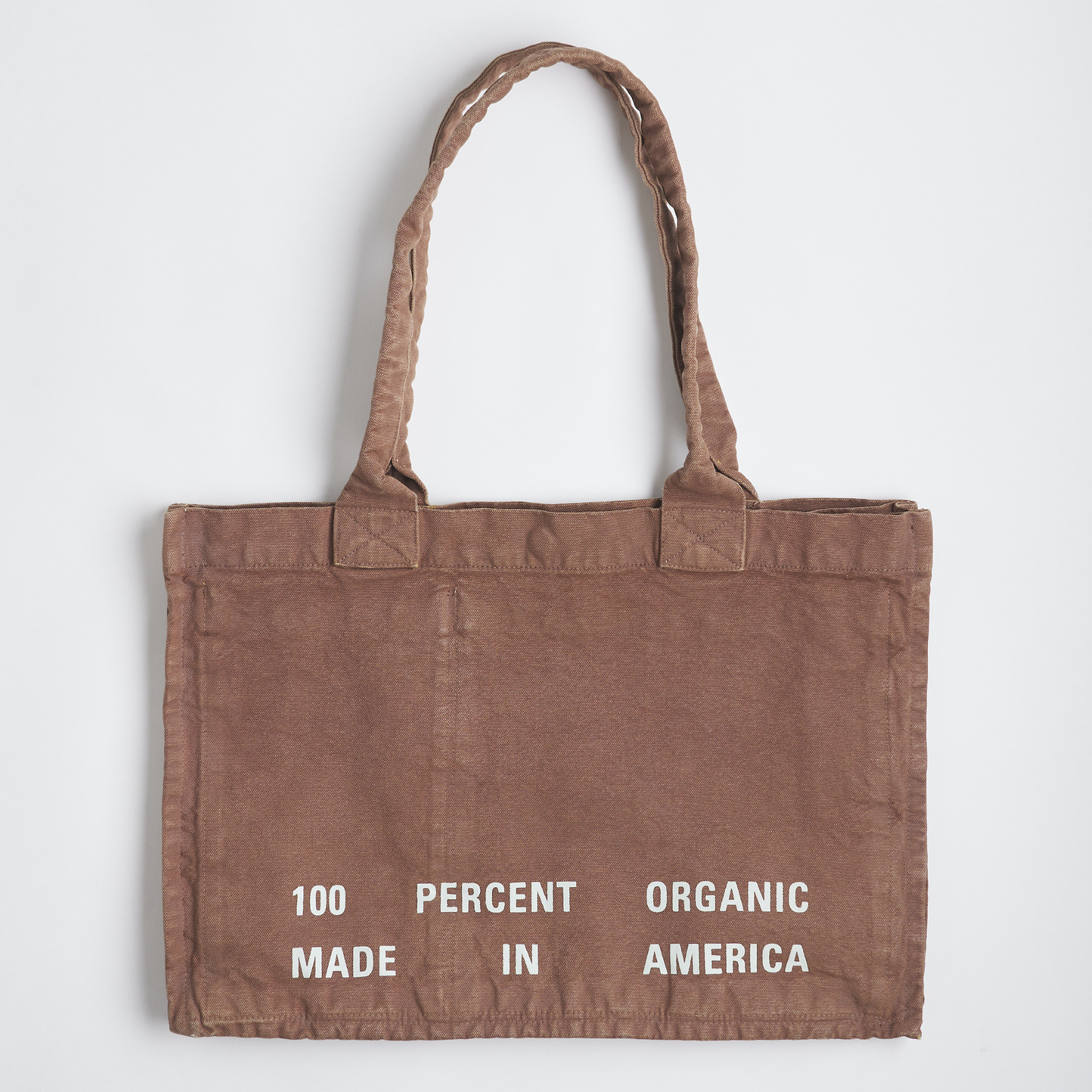 Arch Logo Heavyweight Tote Bag, Vintage Brown by URTHWEAR