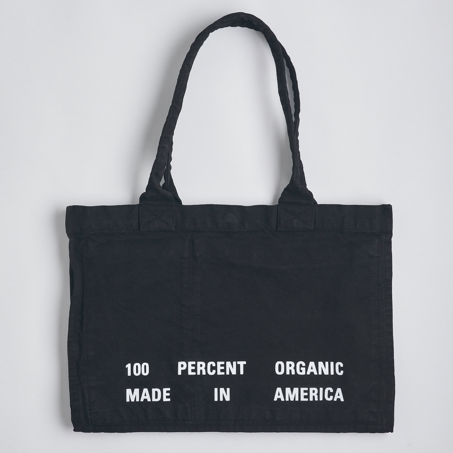 Arch Logo Heavyweight Tote Bag, Phantom Black by URTHWEAR
