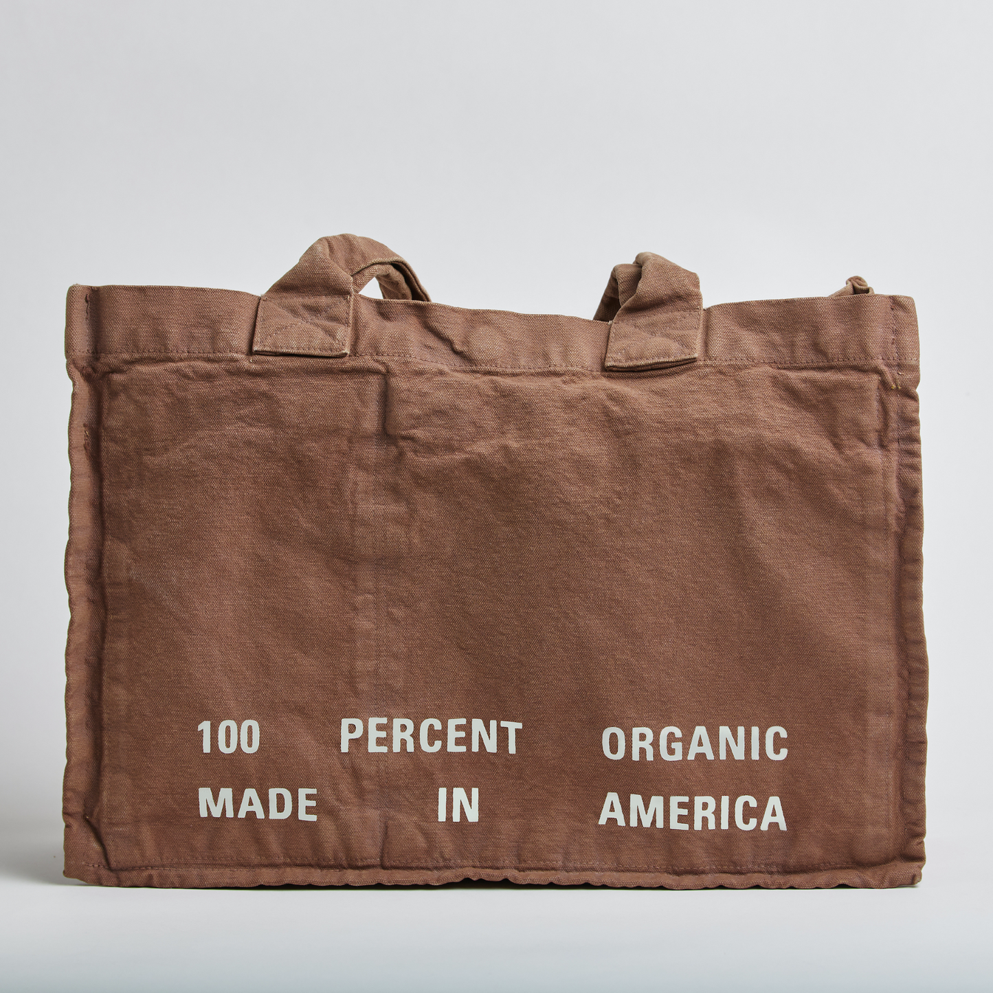 Arch Logo Heavyweight Tote Bag, Vintage Brown by URTHWEAR