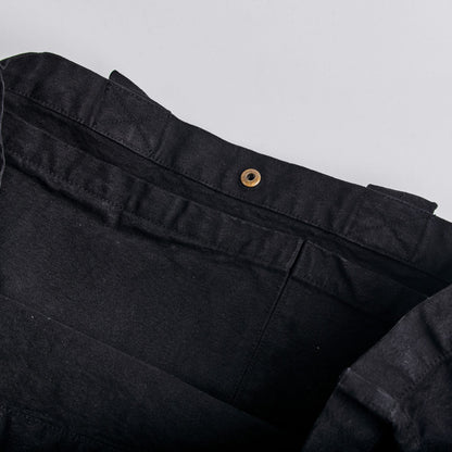 Arch Logo Heavyweight Tote Bag, Phantom Black by URTHWEAR