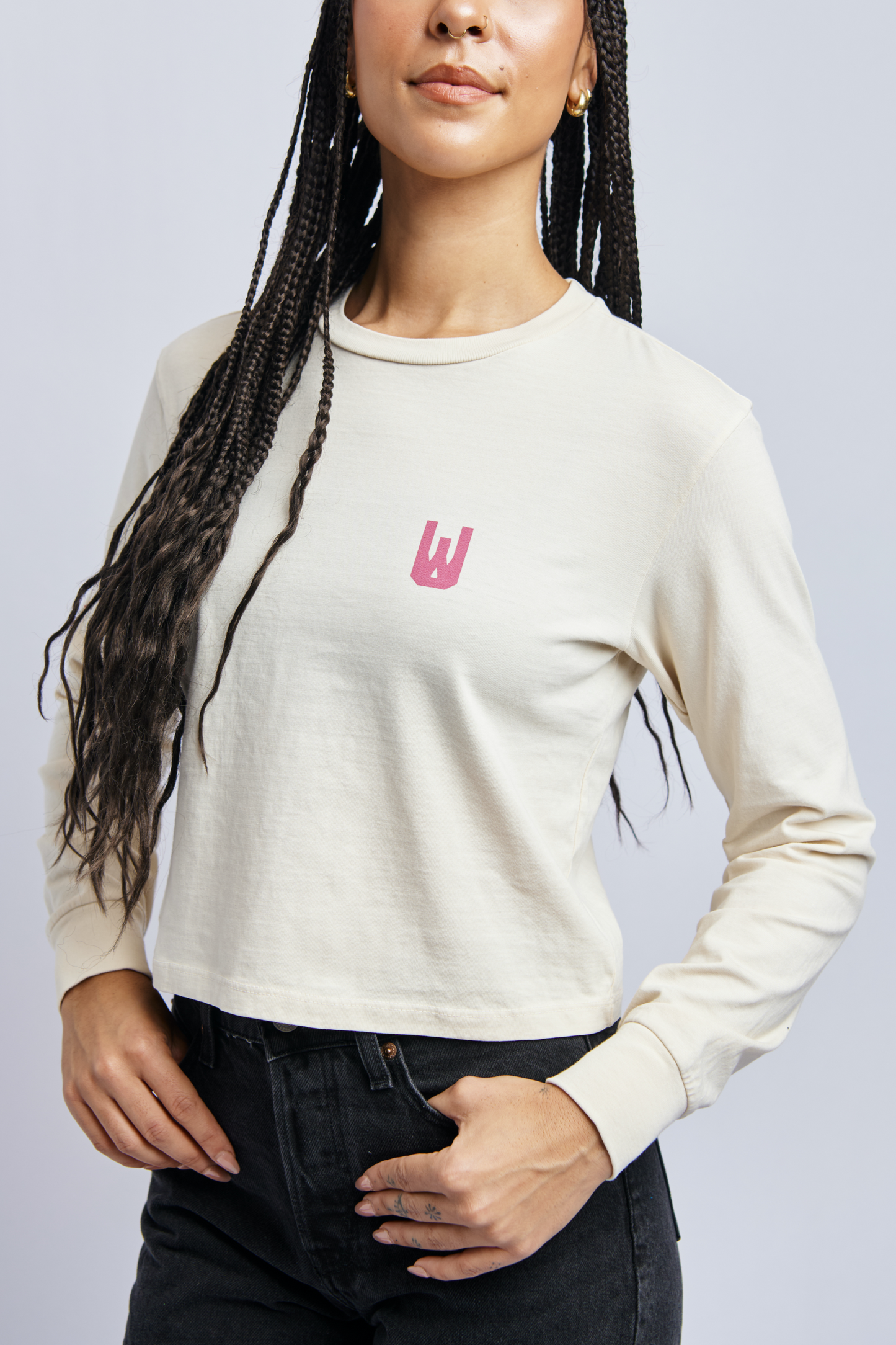 Radiate Love Midweight Standard Long Sleeve, Cosmic Sand by URTHWEAR