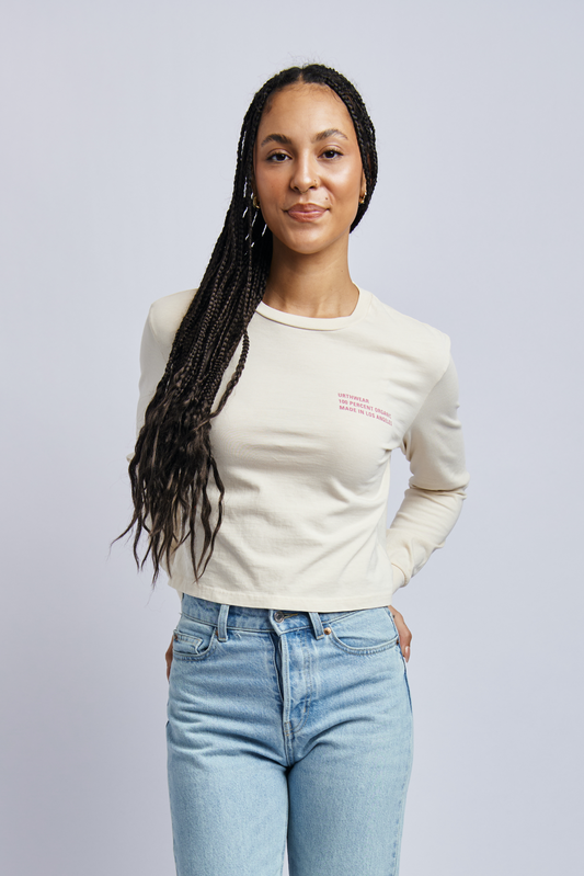 Origins Midweight Standard Long Sleeve, Cosmic Sand by URTHWEAR