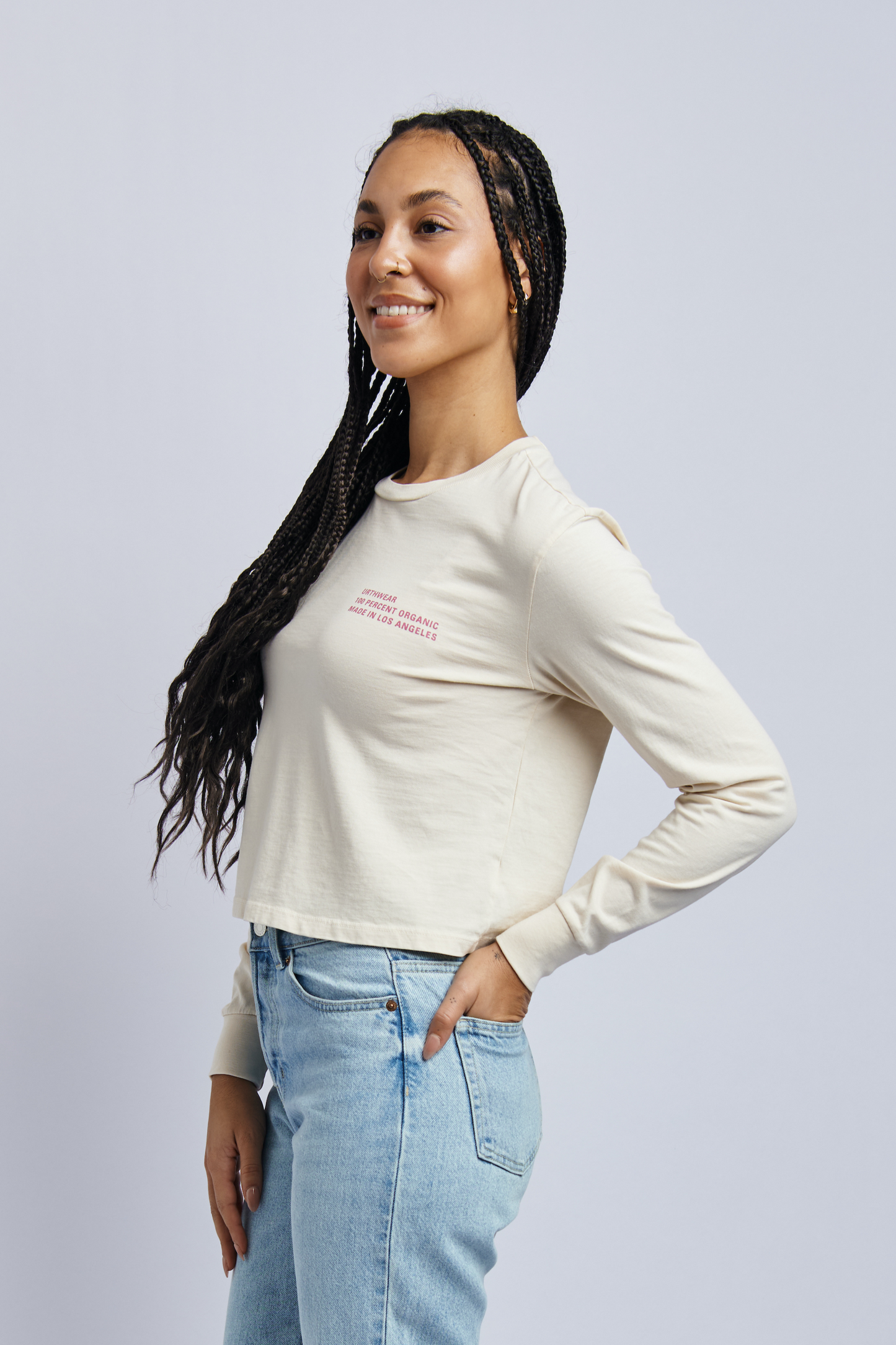 Origins Midweight Standard Long Sleeve, Cosmic Sand by URTHWEAR