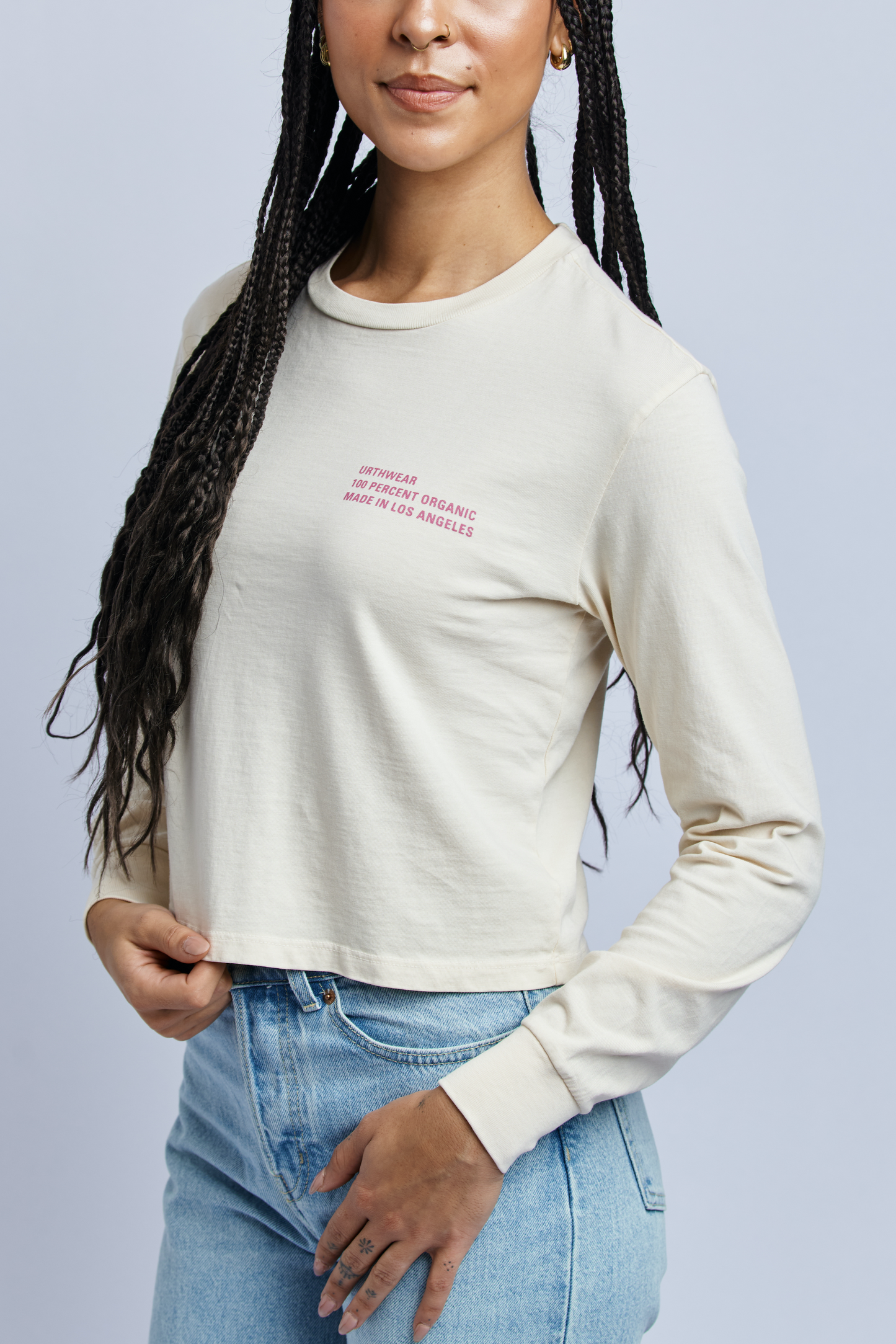Origins Midweight Standard Long Sleeve, Cosmic Sand by URTHWEAR