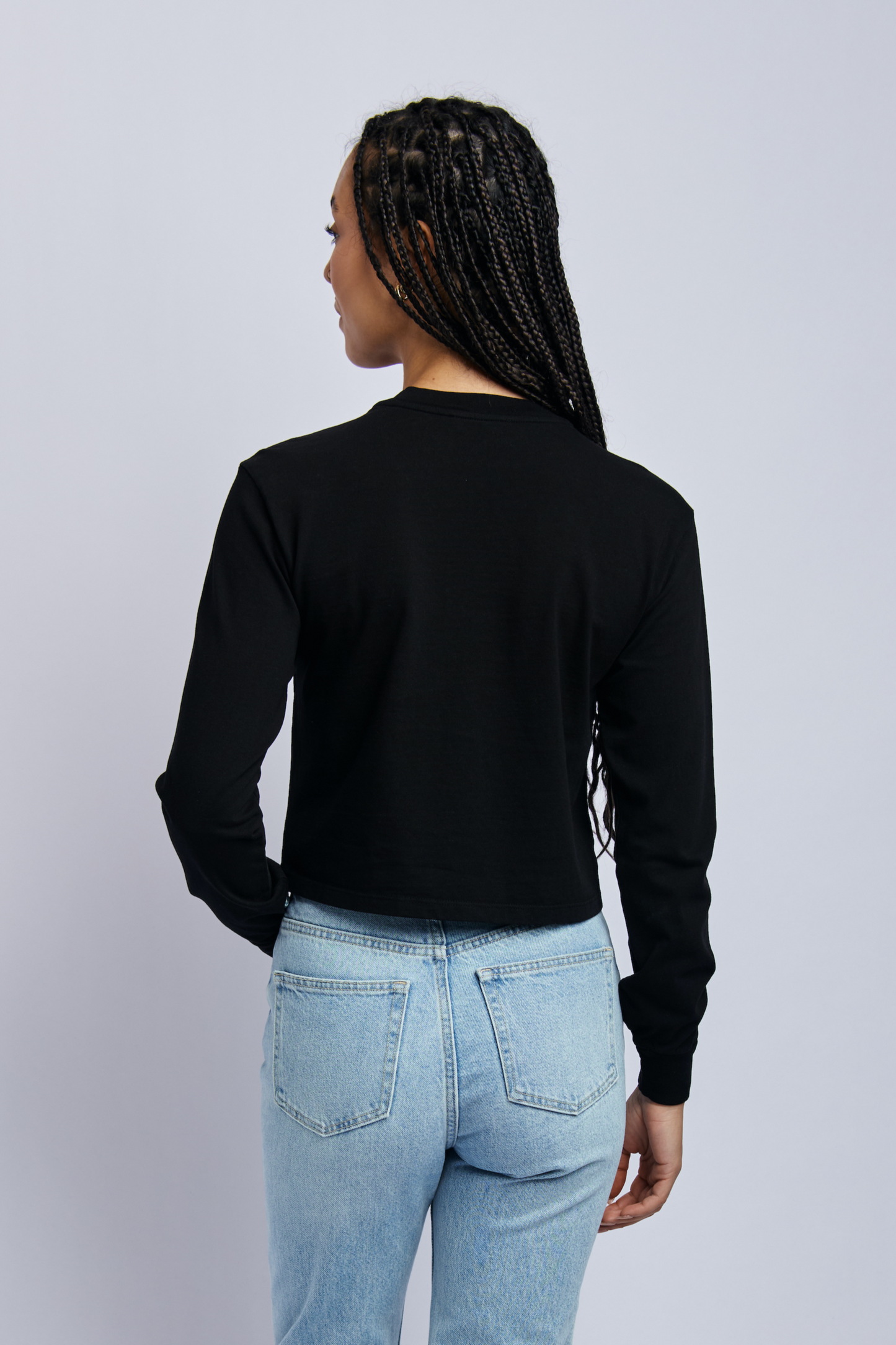 Origins Midweight Standard Long Sleeve, Super Black by URTHWEAR