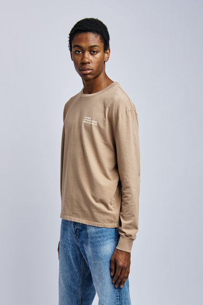 Origins Midweight Relaxed Long Sleeve, Desert Clay by URTHWEAR