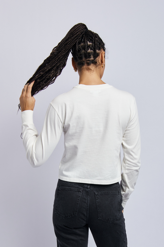 Origins Midweight Standard Long Sleeve, Lunar White by URTHWEAR