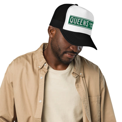 Foam trucker hat by Queens Country Club