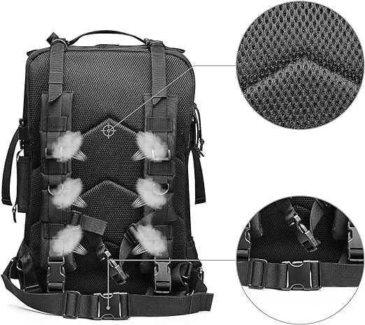 FR Fashion Co. 20" Men's 50L MOLLE Tactical Backpack - FR Fashion Co. 