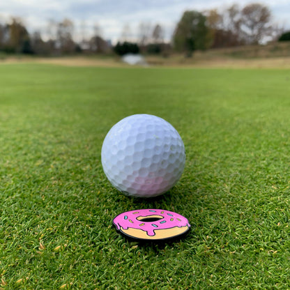 Book Worm Golf Ball Marker by Kolorspun