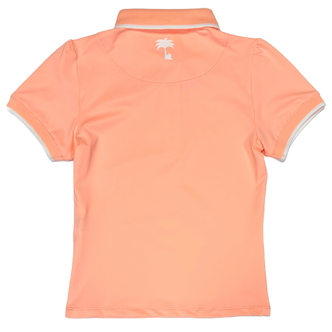 Just Peachy - Girls Youth Performance Polo