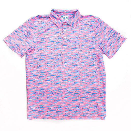 Pink Shark Polo