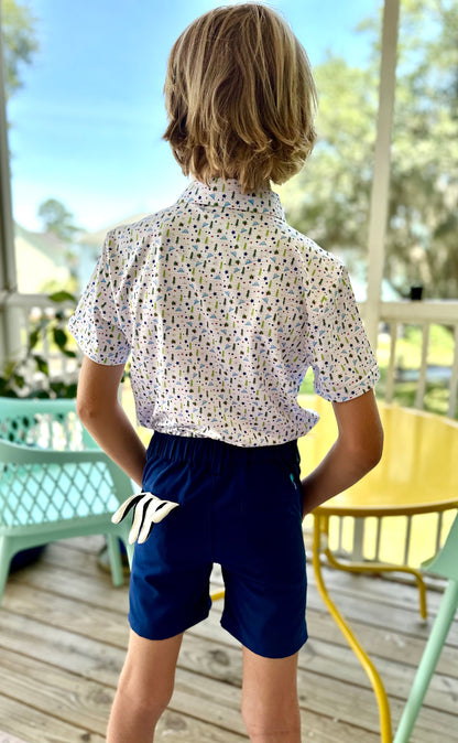 The Putter Boy - Youth and Men's Matching Golf Polo