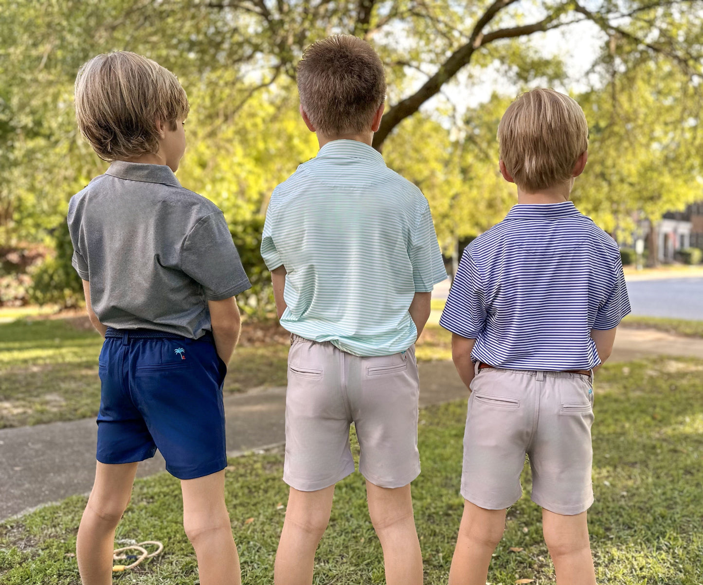 Navy Youth Performance Shorts