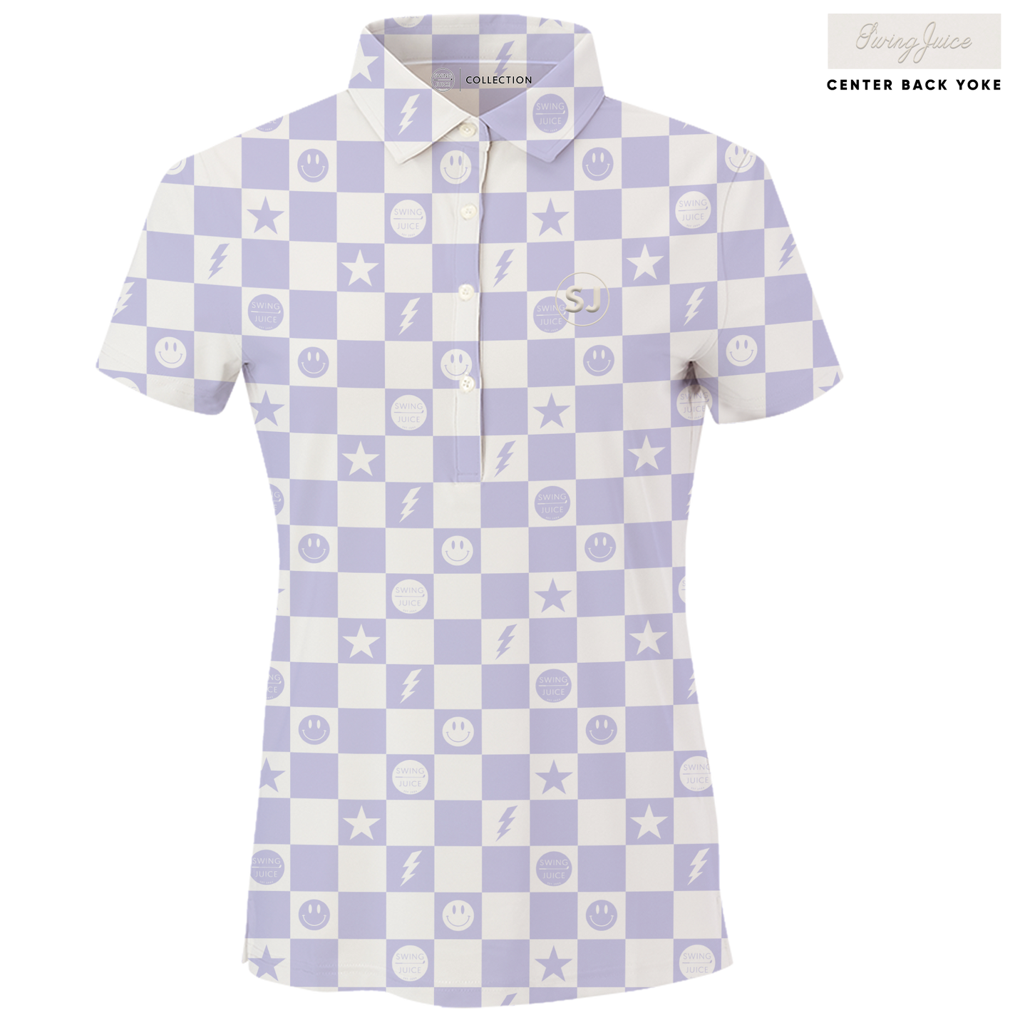 Golf Smiley Women's Polo