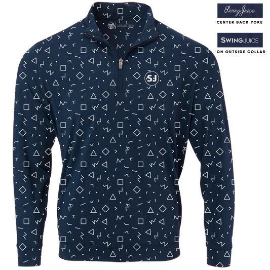 Golf Memphis Geometric Men's Quarter Zip