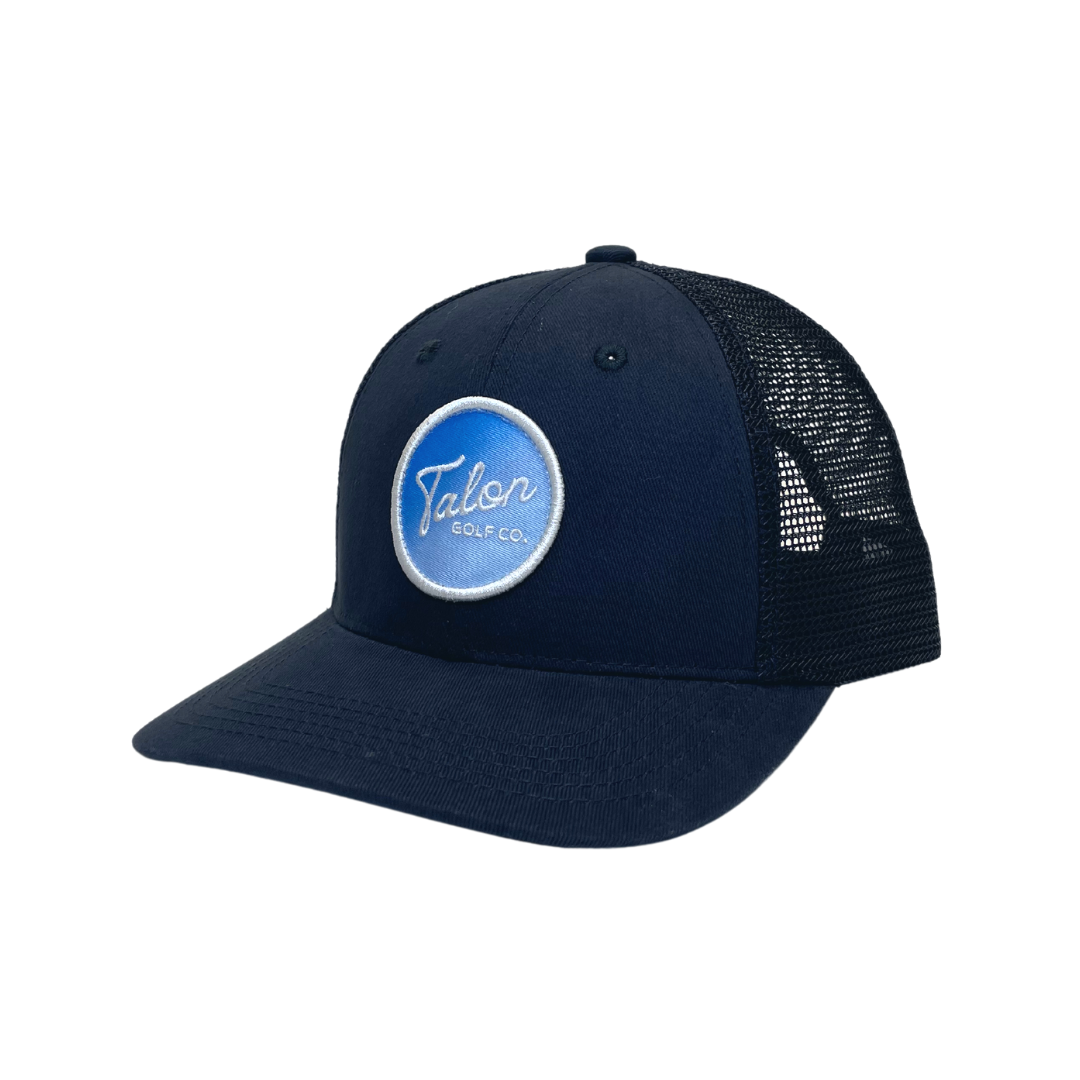 Fade to Blue Trucker Hat by Talon Golf LLC