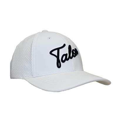 Tour Hat w/ Black Script by Talon Golf LLC