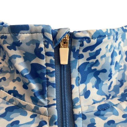 Blue Camo Quarter Zip by Tropical Bros