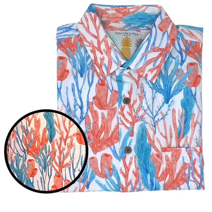 Super Stretch - Cayman Islands Hawaiian Shirt by Tropical Bros