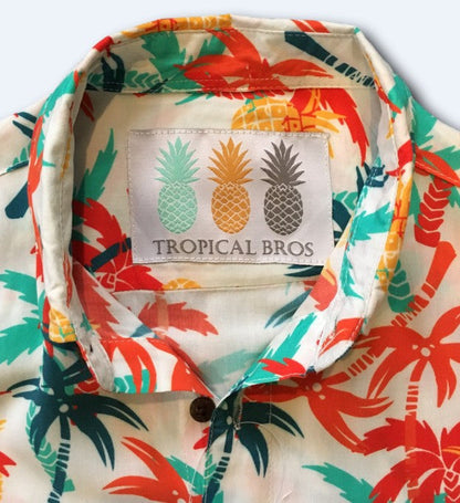 Electric Palms Hawaiian Shirt by Tropical Bros