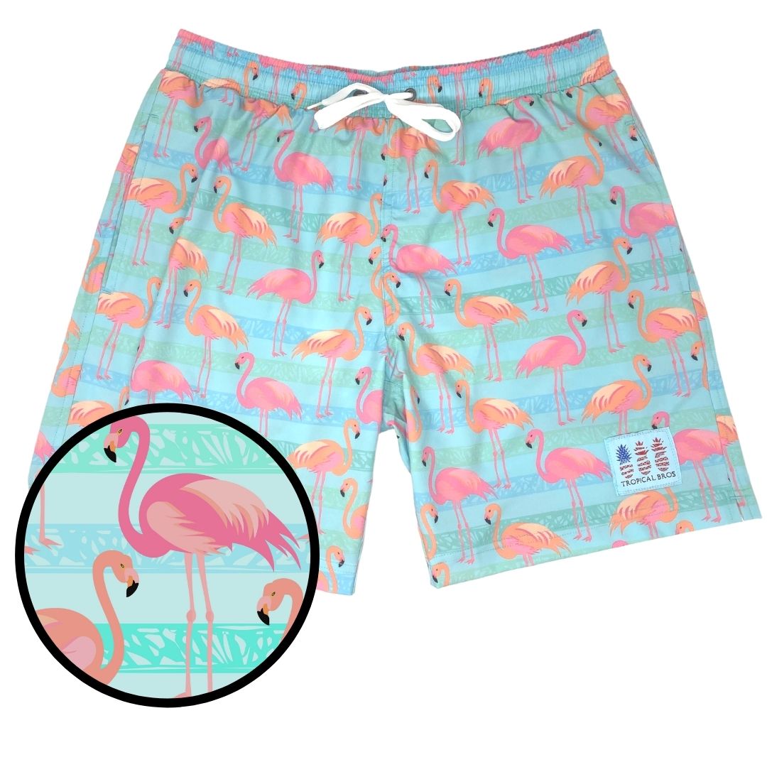 Flamingo Paradise Swimsuit by Tropical Bros