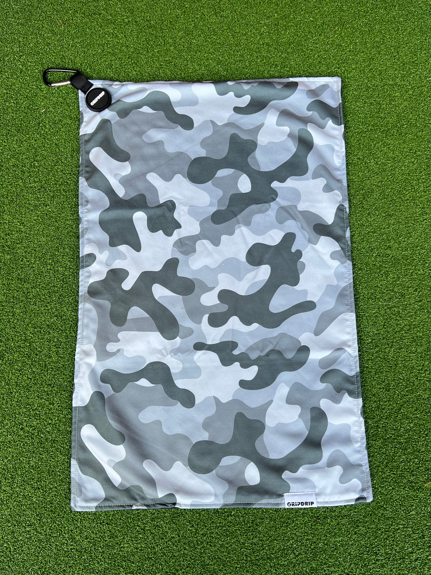 Grey Camo - Magnet Towel by GripDrip