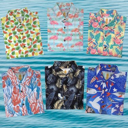 Super Stretch - Sunny Days Hawaiian Shirt by Tropical Bros