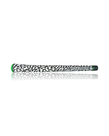 Par 3 Swing Grip - Black, White, Lucky Green by GripDrip