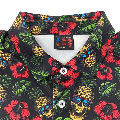 Pirate Pineapple Everyday Polo by Tropical Bros