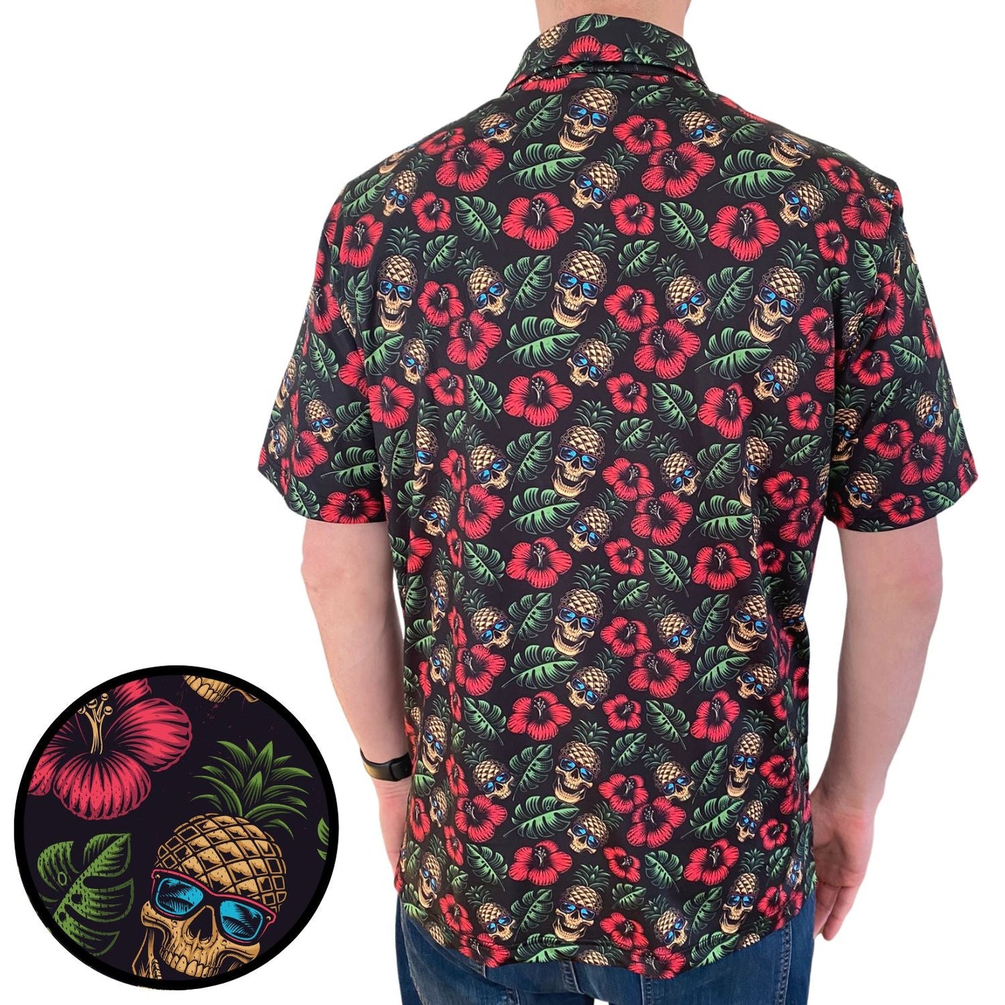 Pirate Pineapple Everyday Polo by Tropical Bros