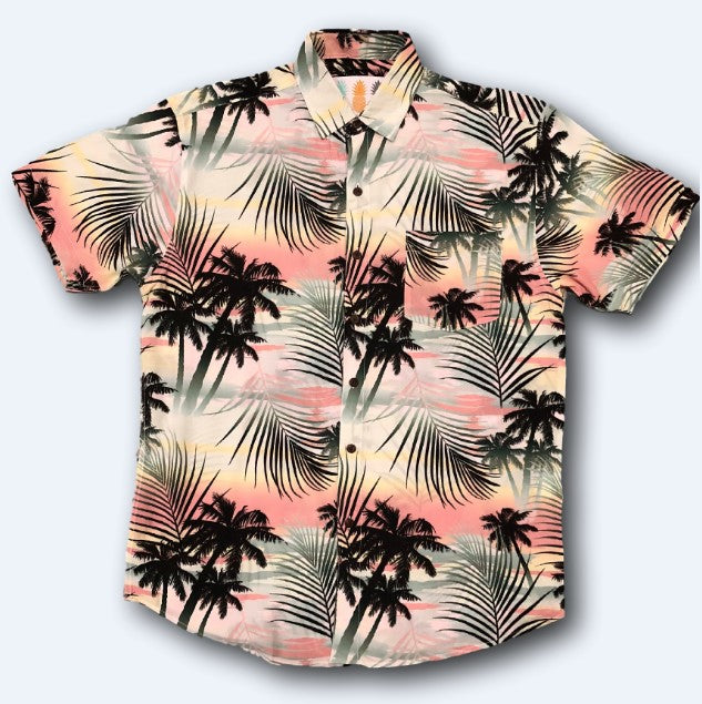 Sunset Palms Hawaiian Shirt by Tropical Bros