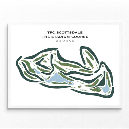 TPC Scottsdale Stadium Course, Arizona by Golf Course Prints