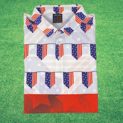 The Patriot USA Everyday Polo by Tropical Bros