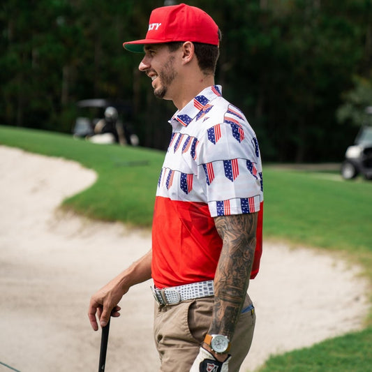 The Patriot USA Everyday Polo by Tropical Bros